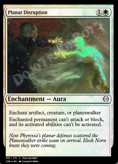 Planar Disruption FOIL