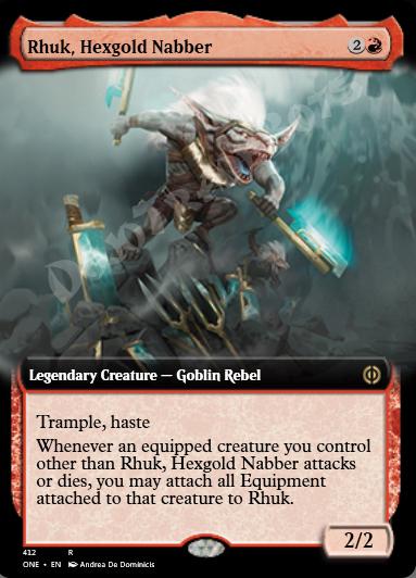 Rhuk, Hexgold Nabber (Extended Art)