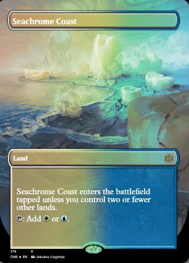 Seachrome Coast (Borderless) FOIL