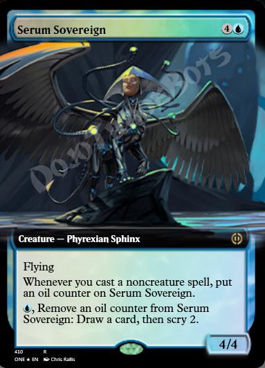 Serum Sovereign (Extended Art) FOIL