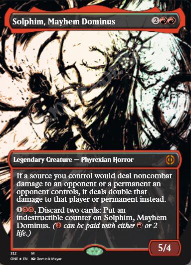 Solphim, Mayhem Dominus (Showcase) FOIL