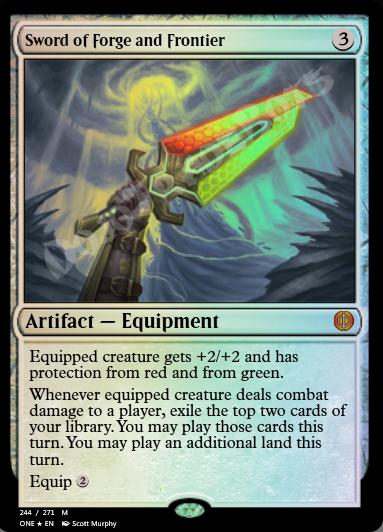 Sword of Forge and Frontier FOIL