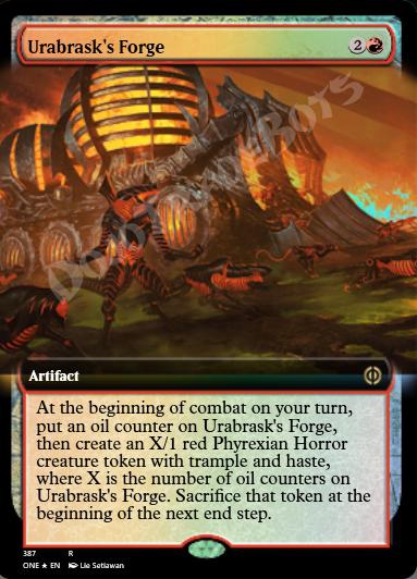 Urabrask's Forge (Extended Art) FOIL