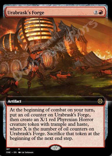 Urabrask's Forge (Extended Art)