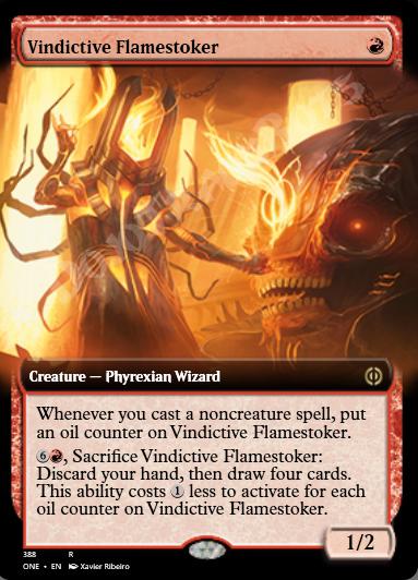 Vindictive Flamestoker (Extended Art)