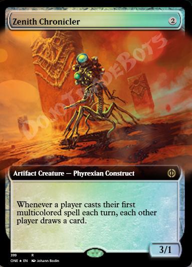 Zenith Chronicler (Extended Art) FOIL