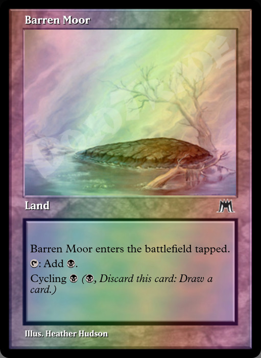 Barren Moor FOIL