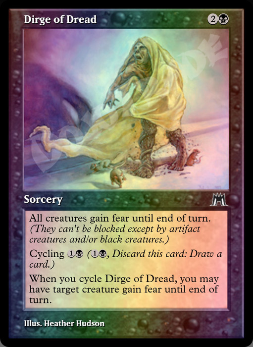 Dirge of Dread FOIL