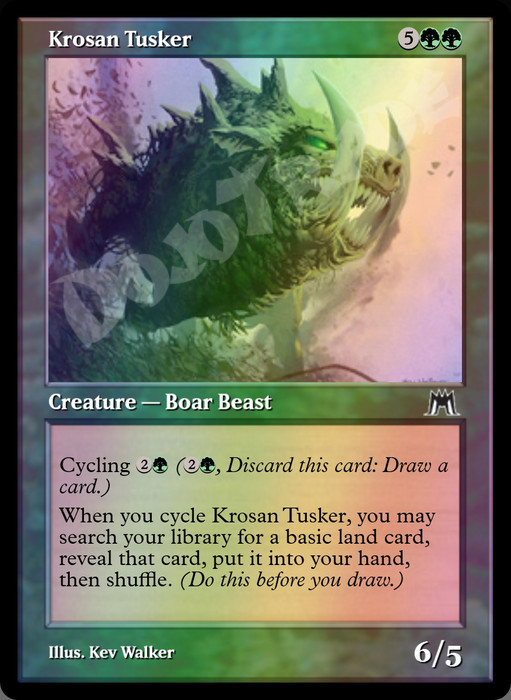 Krosan Tusker FOIL