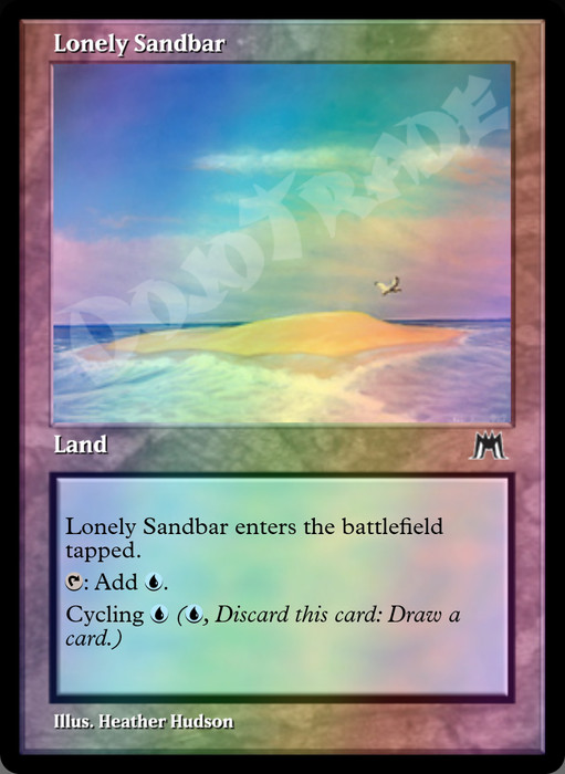 Lonely Sandbar FOIL