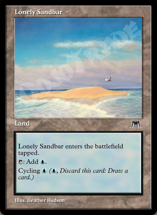 Lonely Sandbar