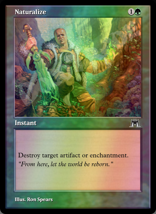 Naturalize FOIL