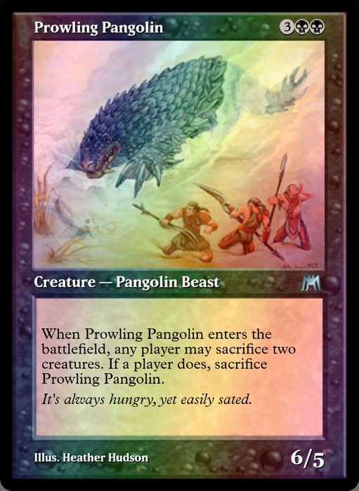 Prowling Pangolin FOIL