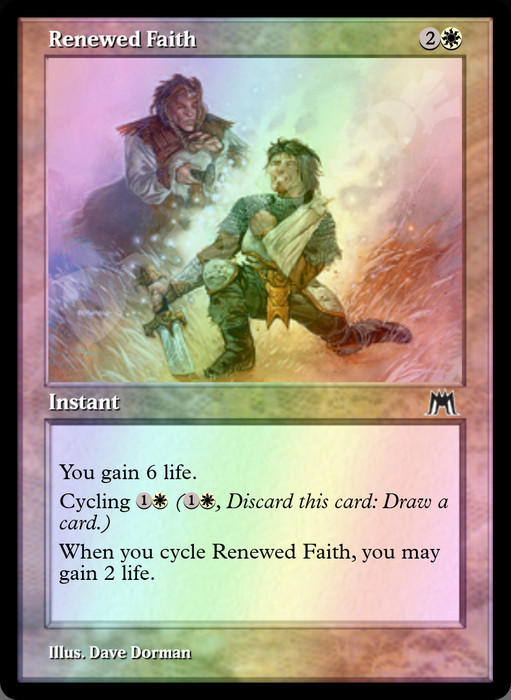 Renewed Faith FOIL