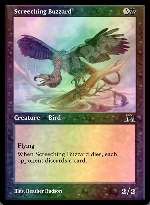 Screeching Buzzard FOIL