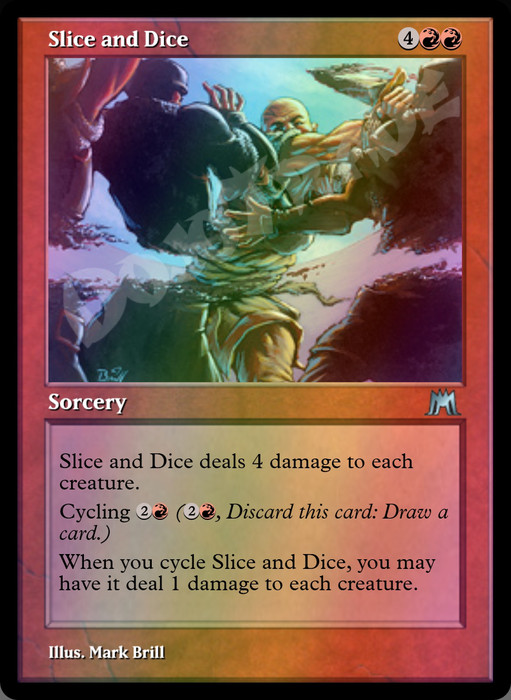 Slice and Dice FOIL