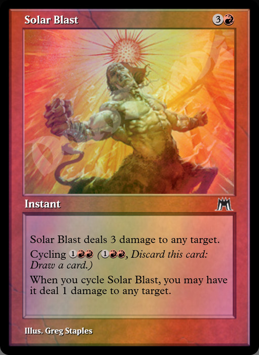 Solar Blast FOIL