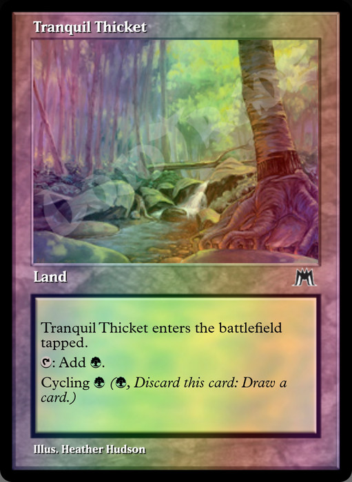 Tranquil Thicket FOIL