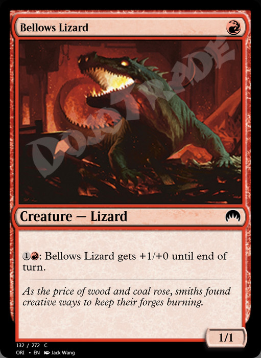 Bellows Lizard