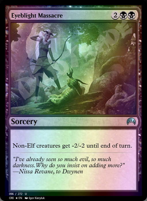 Eyeblight Massacre FOIL