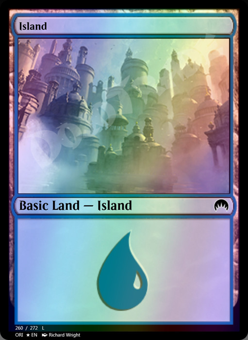 Island (#260) FOIL