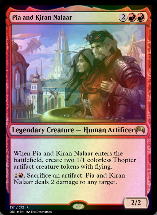 Pia and Kiran Nalaar FOIL