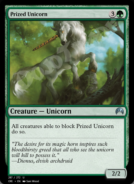 Prized Unicorn