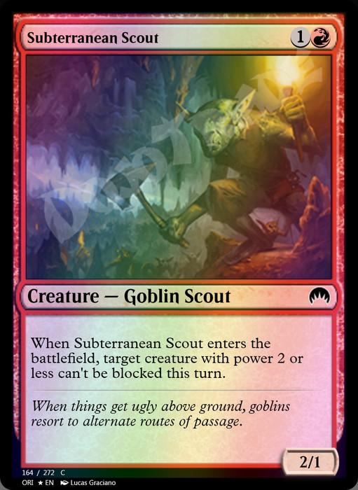 Subterranean Scout FOIL