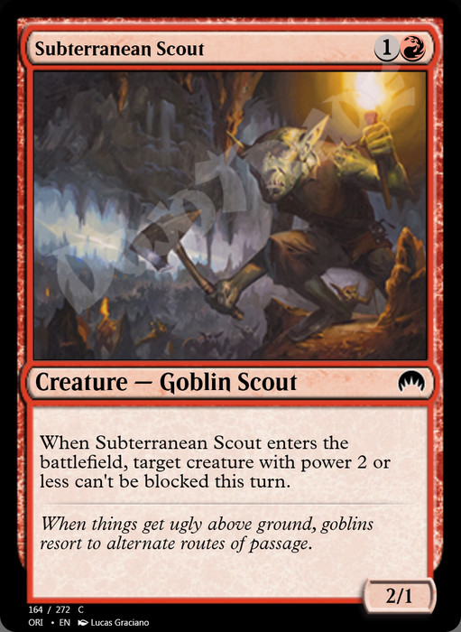 Subterranean Scout