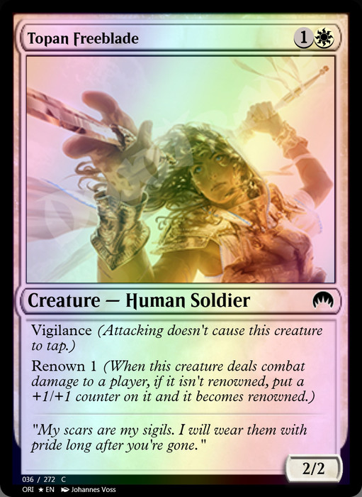 Topan Freeblade FOIL