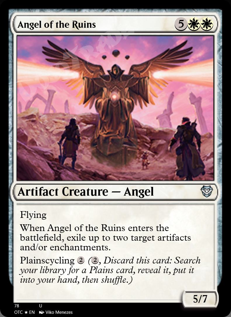 Angel of the Ruins FOIL