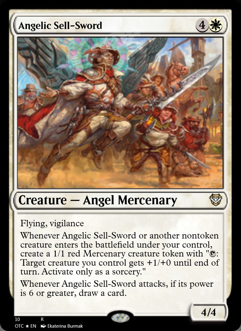 Angelic Sell-Sword FOIL