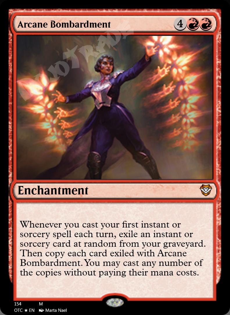 Arcane Bombardment FOIL