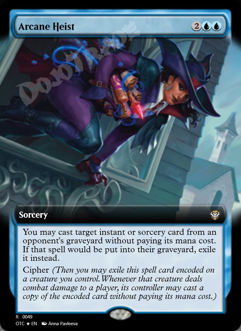 Arcane Heist (Extended Art) FOIL