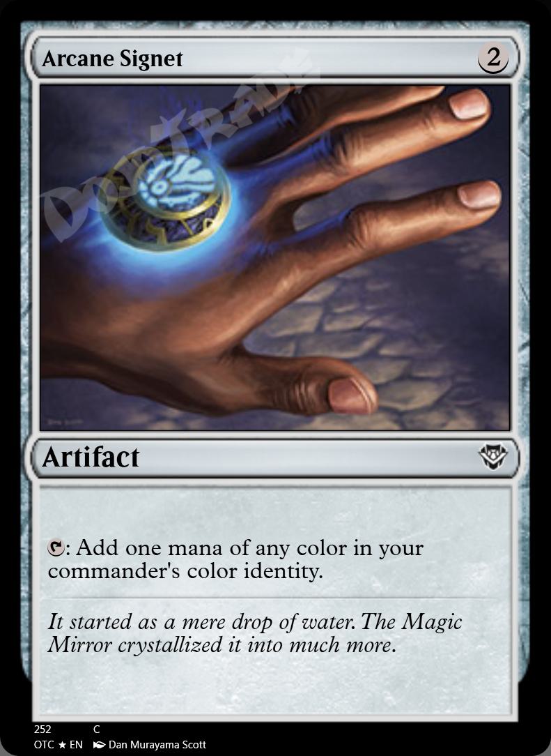 Arcane Signet FOIL