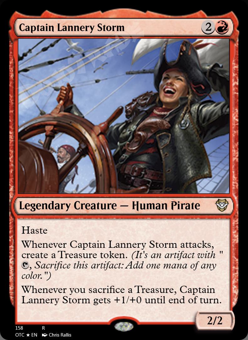 Captain Lannery Storm FOIL