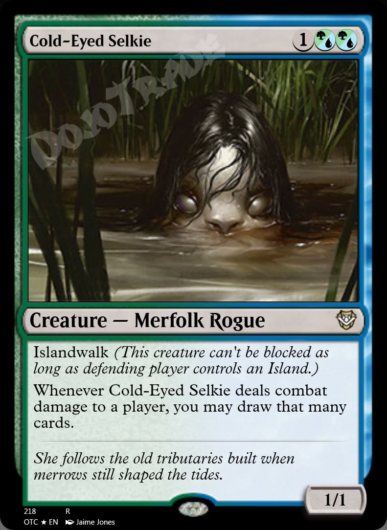 Cold-Eyed Selkie FOIL