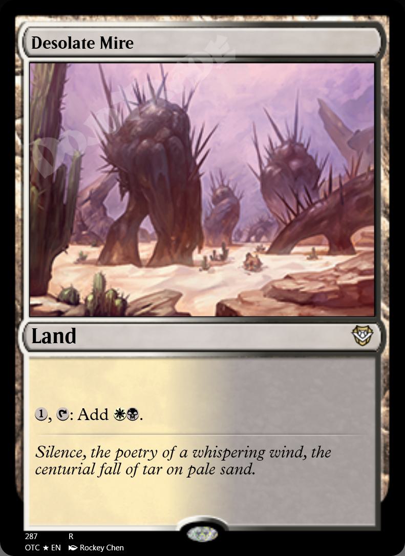 Desolate Mire FOIL