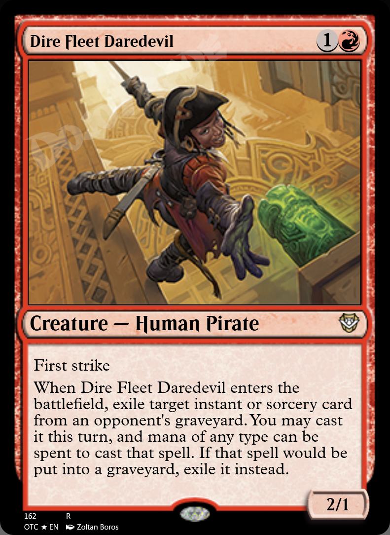 Dire Fleet Daredevil FOIL