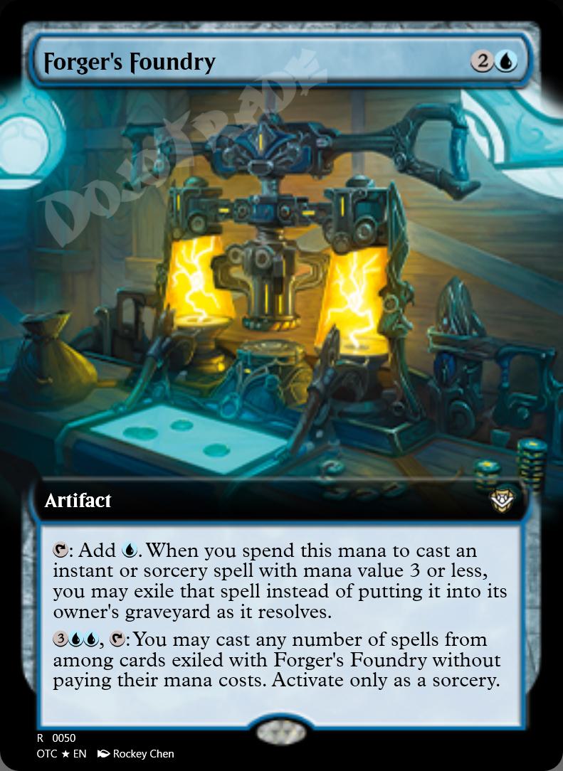 Forger's Foundry (Extended Art) FOIL