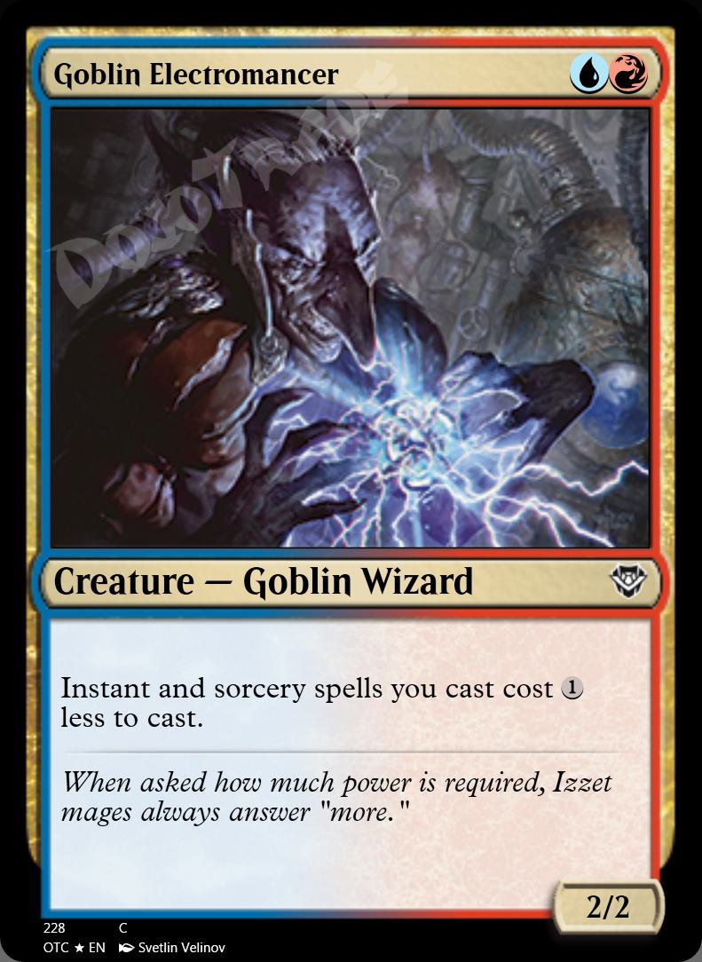 Goblin Electromancer FOIL