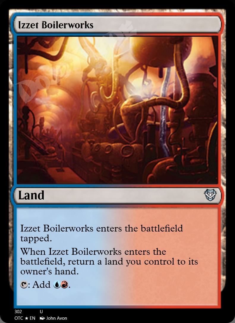 Izzet Boilerworks FOIL