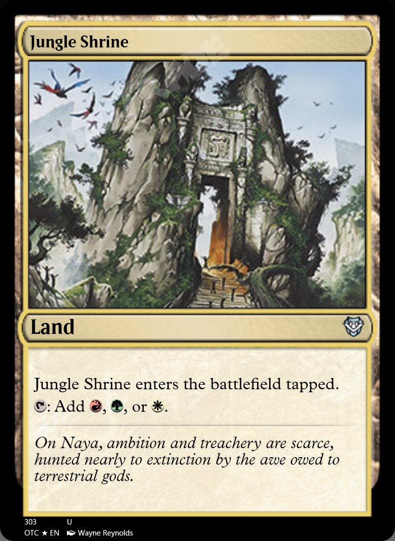 Jungle Shrine FOIL