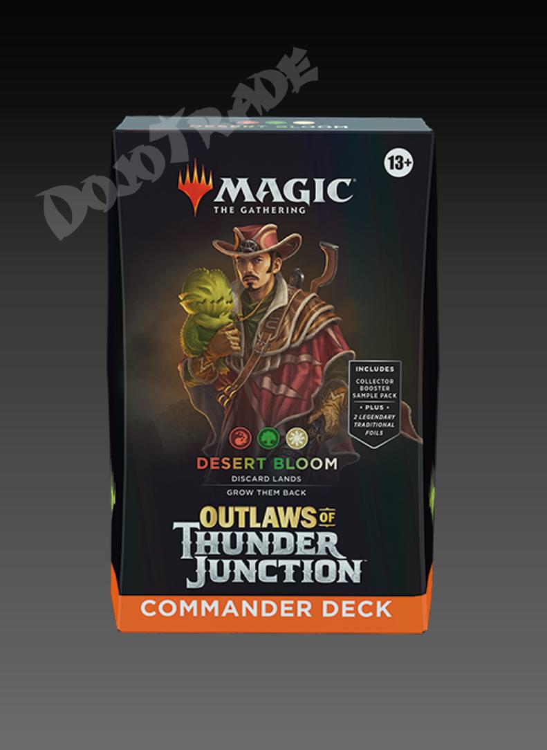 Outlaws of Thunder Junction Commander Deck: Desert Bloom