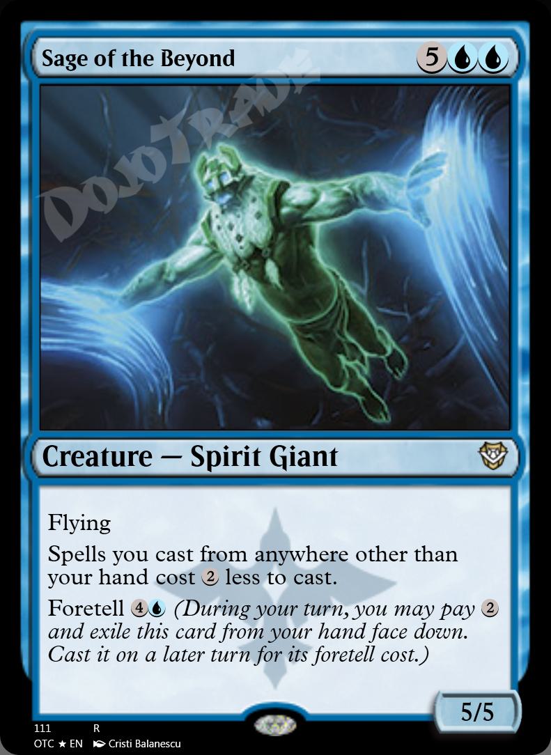 Sage of the Beyond FOIL