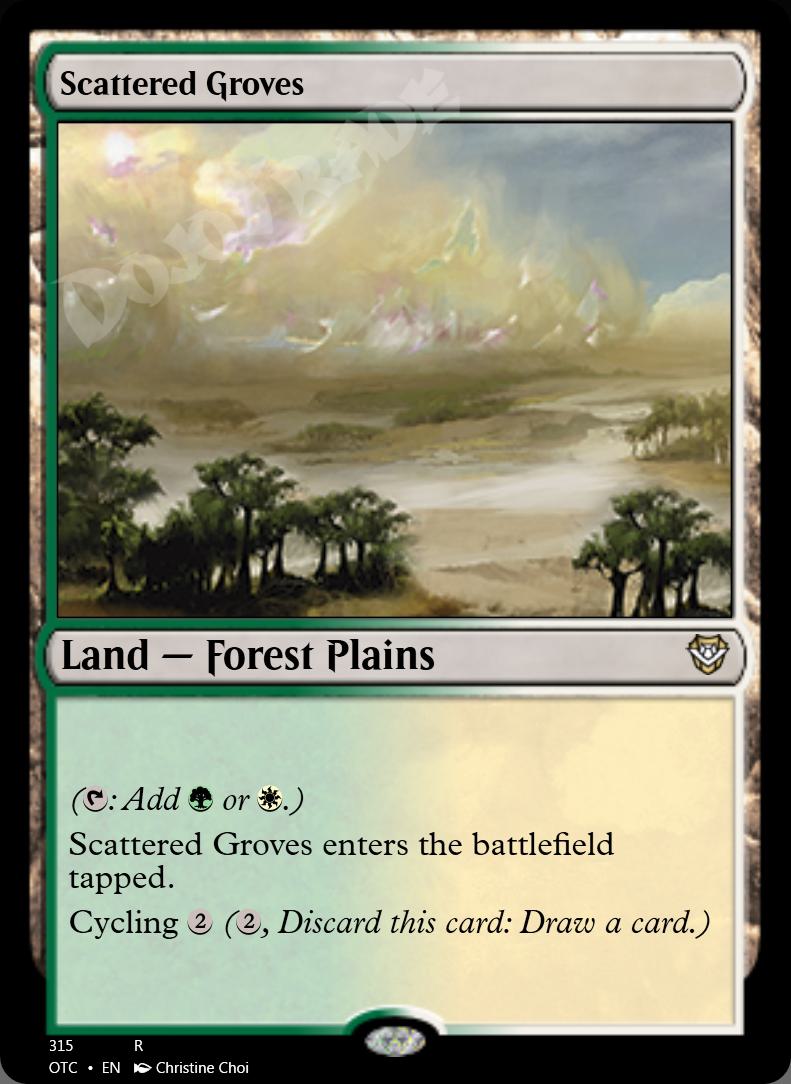 Scattered Groves