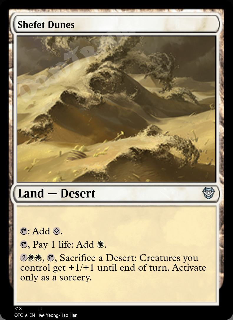 Shefet Dunes FOIL