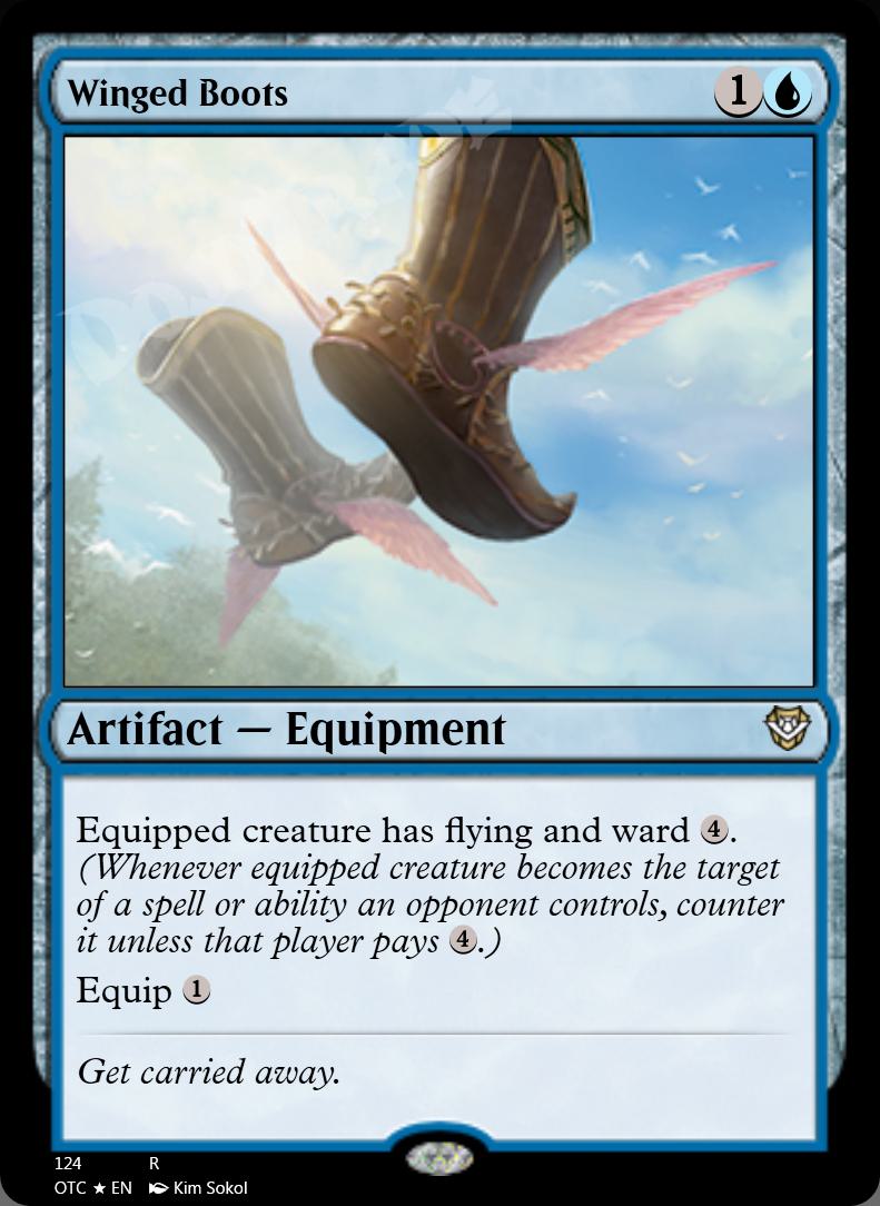 Winged Boots FOIL