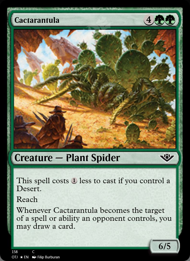 Cactarantula FOIL