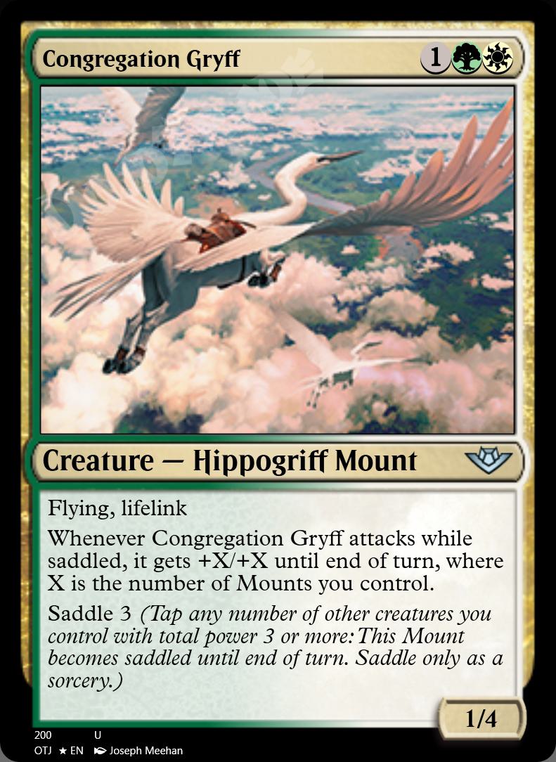 Congregation Gryff FOIL